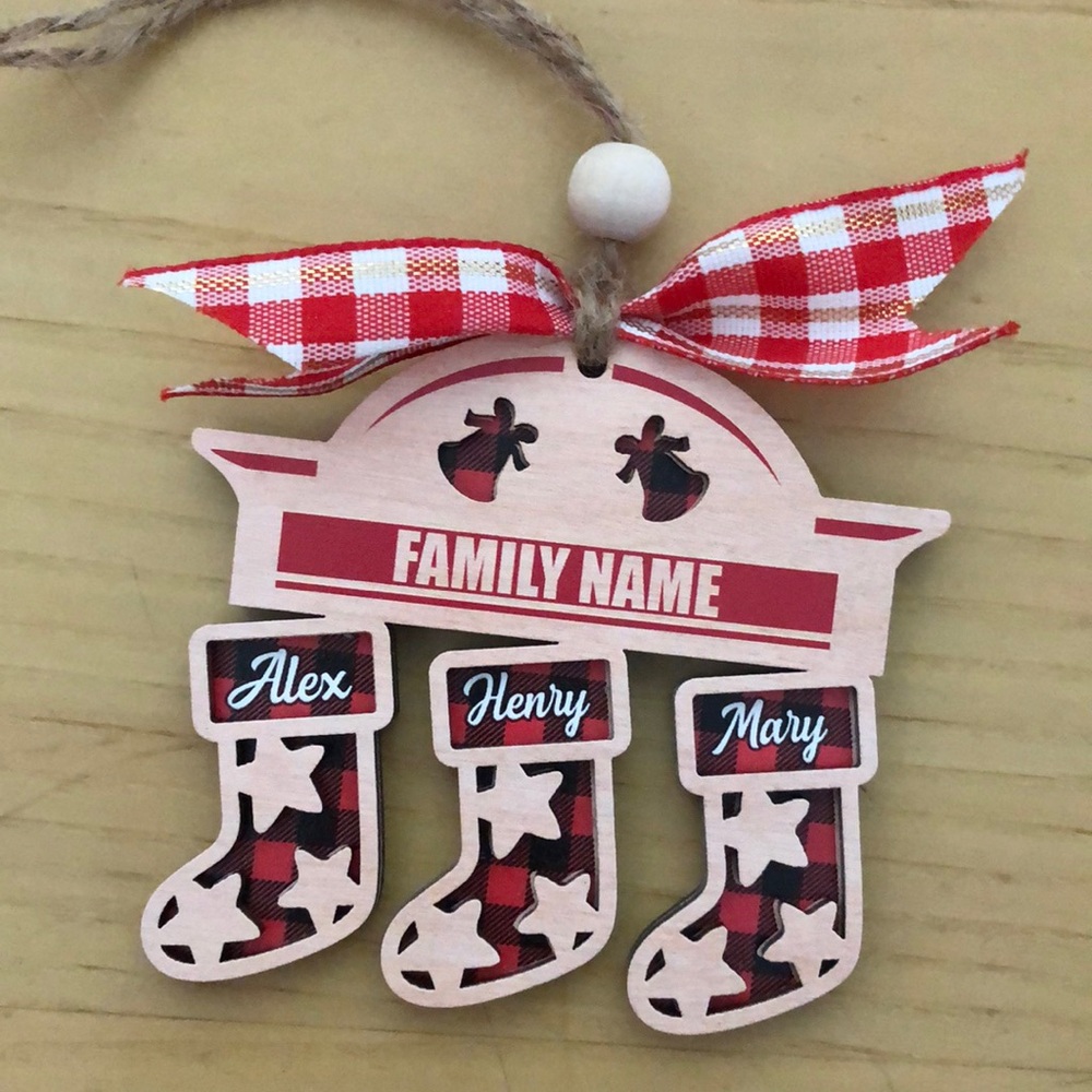 Family of 3 Ornaments